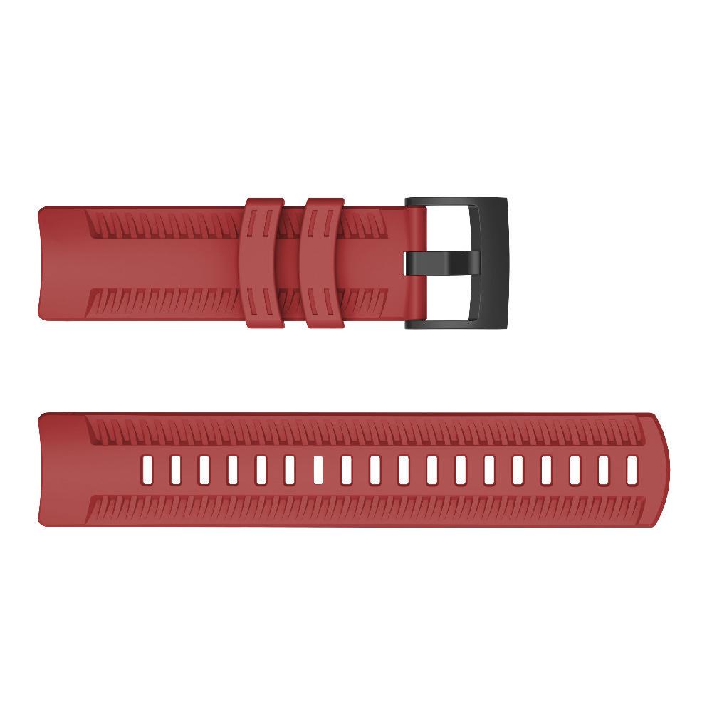 Silikonarmband für Suunto 9 D5 Smart Watch Band Ersatzarmband für Suunto Spartan Sport rot