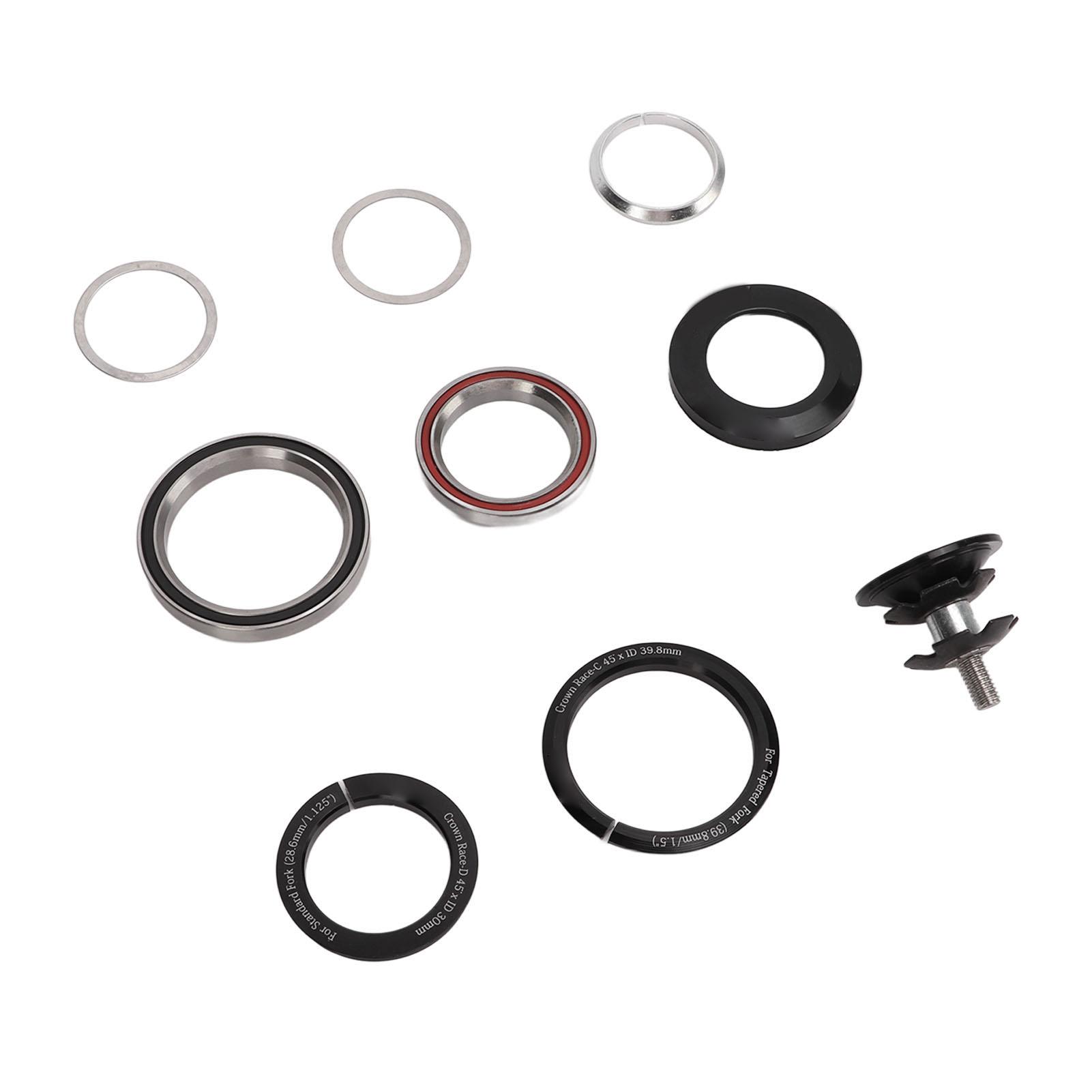 Fahrradlager Steuersatz Aluminiumlegierung 41.842?52mm Fahrrad Konisches Steuerrohr Steuersatz für Mountainbike Rennrad