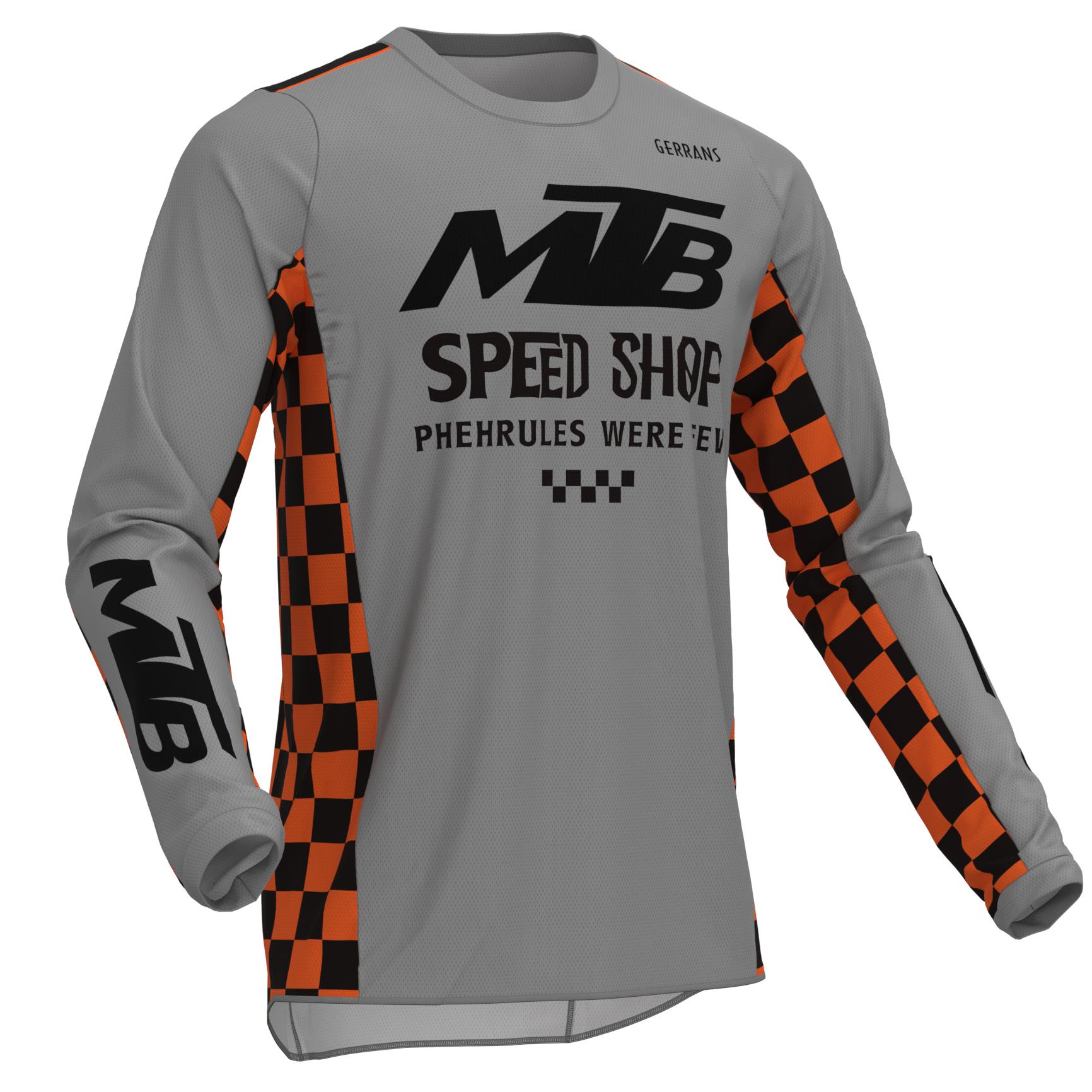 Ggrrans MTB Trikots Mountainbike MTB Shirts Offroad Langarm Motorrad Motocross Sportbekleidung Rennrad Radbekleidung 6XL