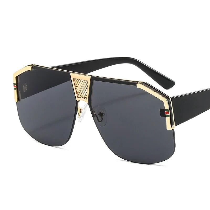Neue Schild Gradienten Sonnenbrille Männer Frauen Mode Trend Luxus Farbe Objektiv PC Rahmen Marke Designer Sonnenbrille