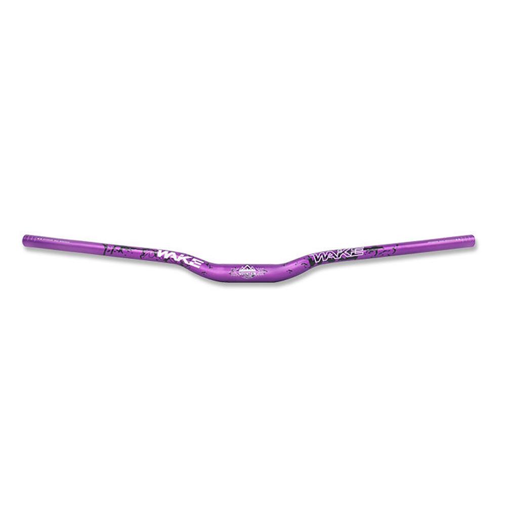 31,8 MM Mountainbike Lenker Aluminium Legierung Fahrrad Riser Lenker 30MM Aufstieg 780MM Breite Fahrrad violett