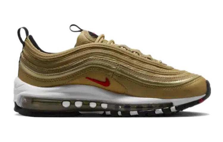 Nike Air Max 97 Metallic Gold 2017/2018/2023 GS 918890-700 37.5 gray