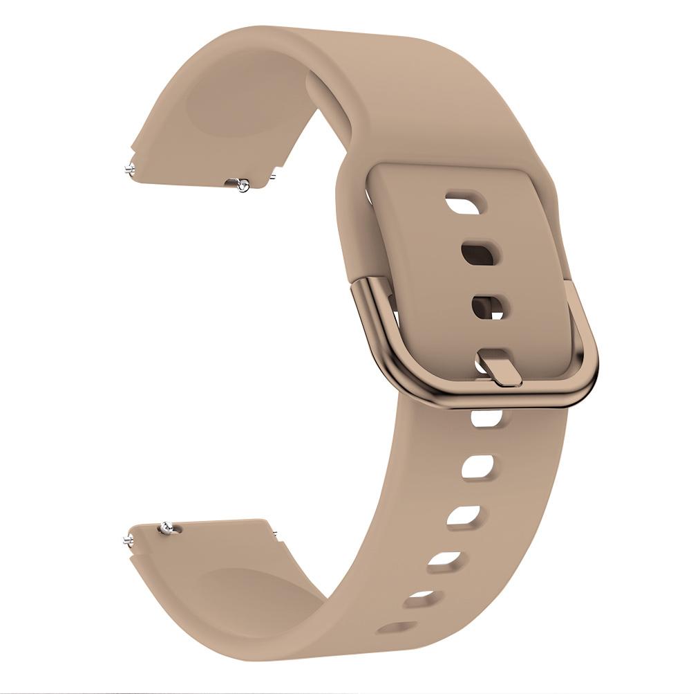 Gummiarmband für Garmin Venu 2S Band, leichtes, buntes Schnallenarmband für Garmin Vivomove 3s/move3S, 18 mm Armband 18mm universal gray