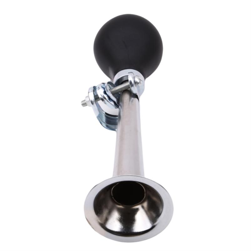 Mountain Road Bike Zinn Airbag Lautsprecher Mountain Road Fahrrad Ballon Horn Glocken Lautsprecher silber