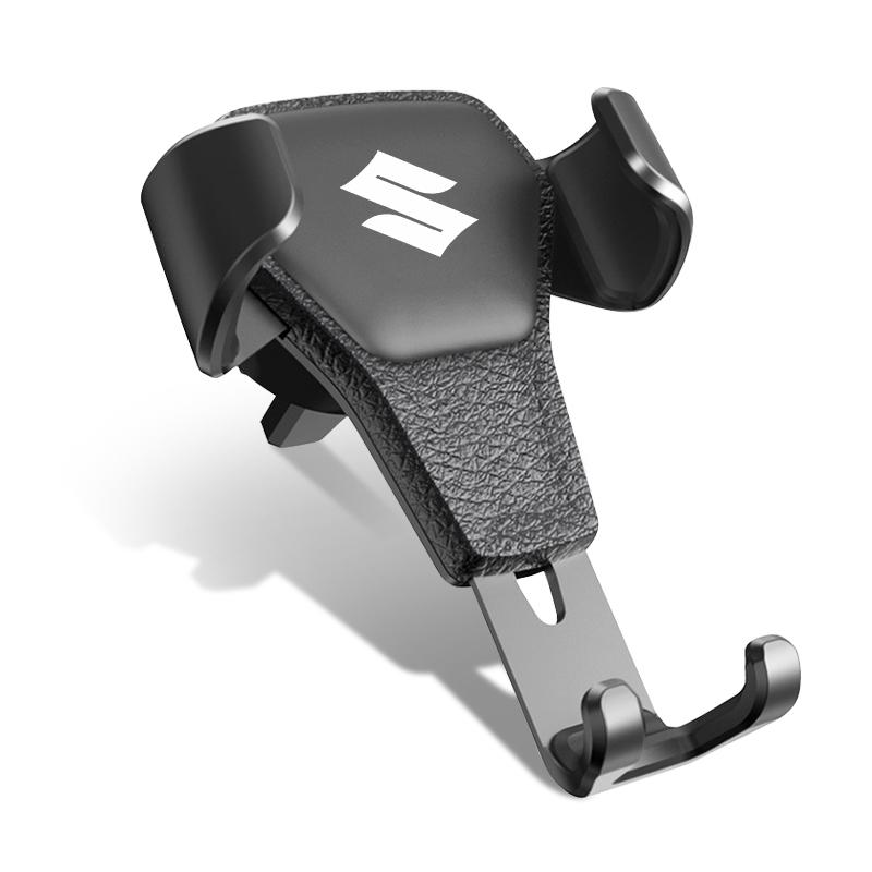 Autospezifische Autohalterung GPS Telefon Lüftungsschlitz-Clip Installation Autozubehör für Suzuki Swift SX4 Samurai Sport Jimny Grand Vitara Alto GW250 Splash Swace schwarz