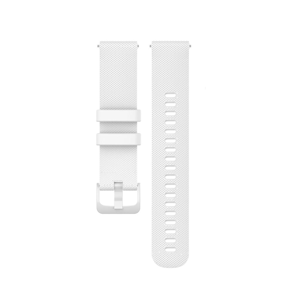 Silikonarmband für Garmin Vivoactive 3 4 4S Smart Watch Band Ersatzarmband für Garmin Venu 2 2S For Garmin Vivoactive 3 weiß