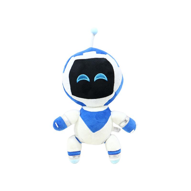 Astro Bot Plüsch Cosmic Robot Spiel Peripherie Plüschpuppe Spielzeug 39cm weiß