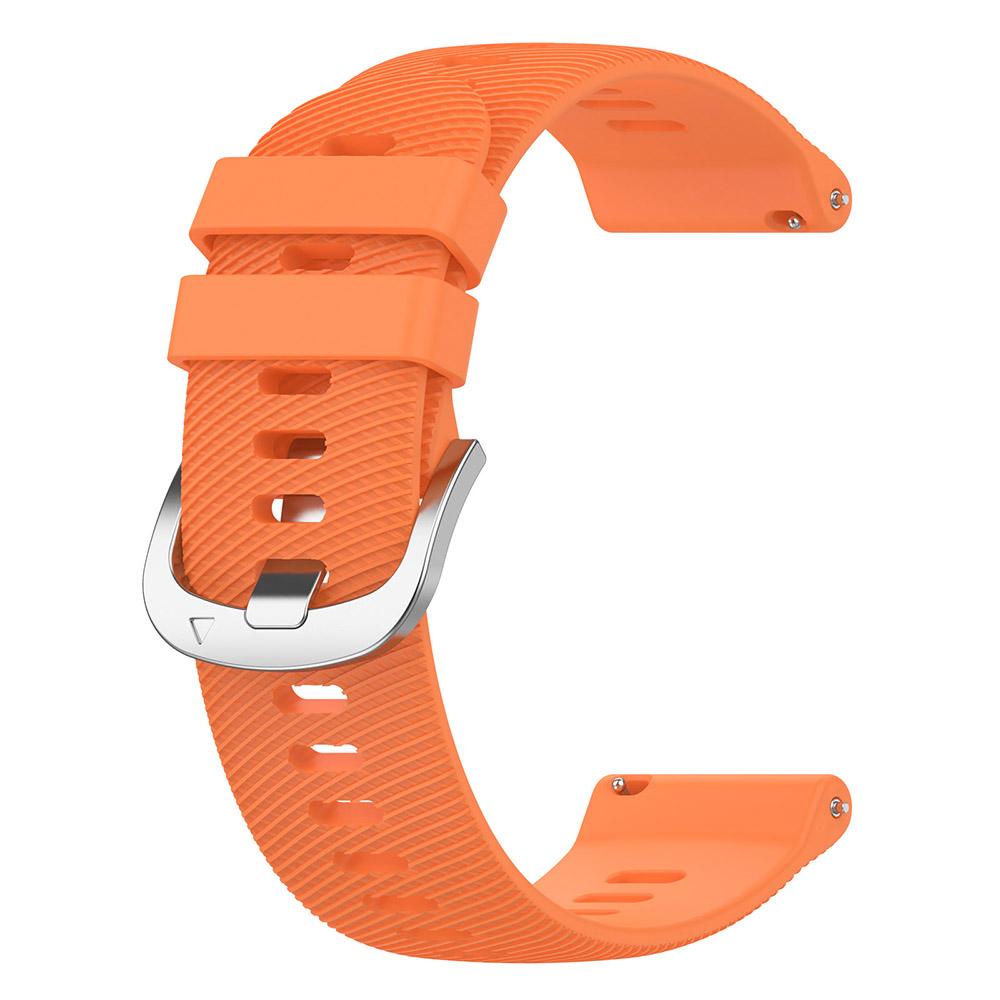 Silikonarmband für Garmin Forerunner 255 255S 265S 265 Smart Watch Band für Garmin Venu 2 2S Vivoactive 4 4S 22mm (Forerunner 255 265) orange