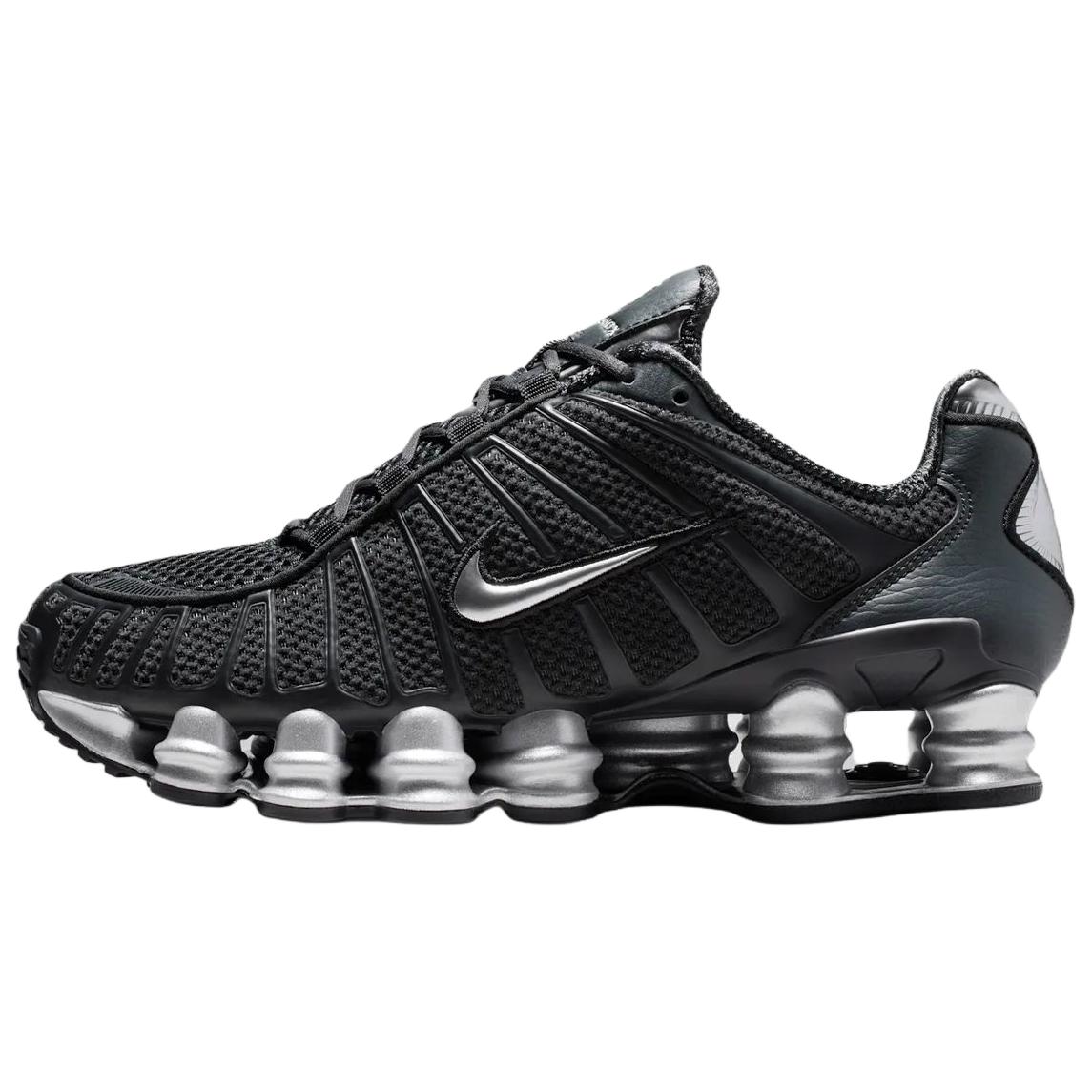 Nike Shox TL Off Noir Metallic Silver Damen Sneaker Schwarz IH2559-001 37.5 black