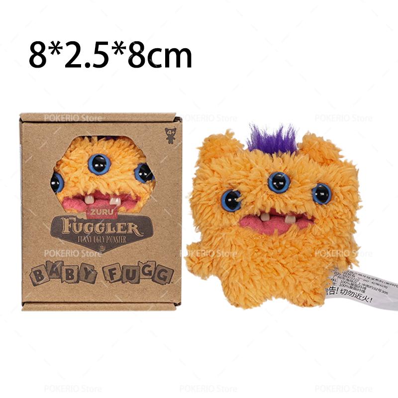 Fuggler Zähne Monster Plüschtier Kleine Monster Baby Serie Funk Zähne Schatz Hässliches Monster Sammlerstücke Weihnachtsgeschenke