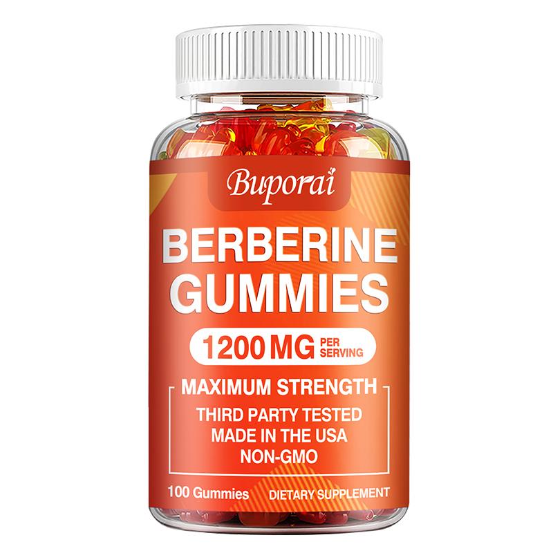 Berberin Gummibärchen - Immunstärkung Verdauung, Unterstützung eines gesunden Blutzuckerspiegels 120
