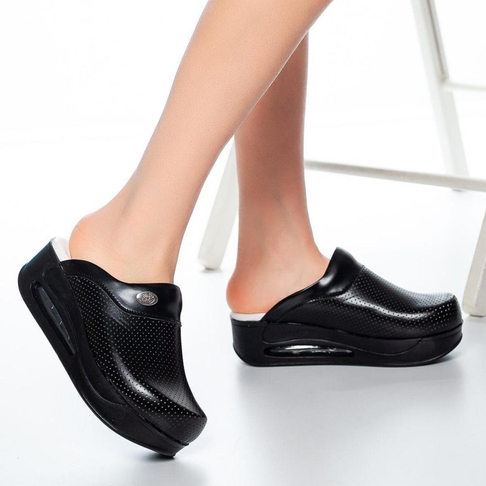 Orthopädische Medizinische Hausschuhe Krankenschwester Arzt Zahnarzt Krankenhaus Clogs Qualität Flip Flpps Bequeme Schuhe Arbeitssandalen Frauen Rutschfeste Rutsche 35 oliven schwarz