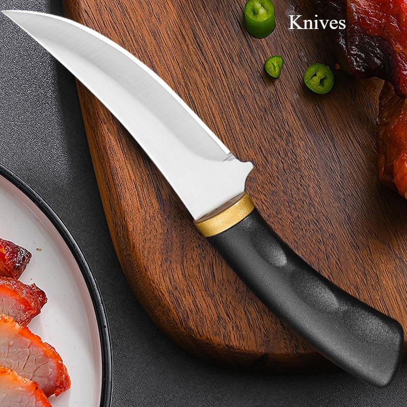 1pc Obstmesser Haushalt Tragbare Kleine Messer BBQ Cleaver Multifunktionale Schäler Sharp Slicer 1pcs