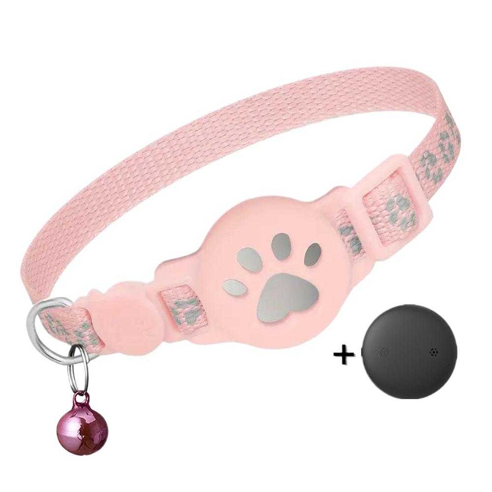 Katzen Smart GPS Tracker Halsband Anti-Verlust Kätzchen Wasserdichter Tracker Hund Verstellbare Sicherheits schnalle Reflektierendes GPS Halsband Zubehör 02