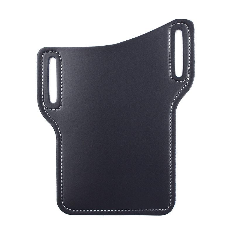Herren Handytasche Holster Handy Schlaufe Holster Gürtel Hüfttasche Requisiten Leder Geldbörse Handy Geldbörse Jogging Tasche Reise Camping Taschen