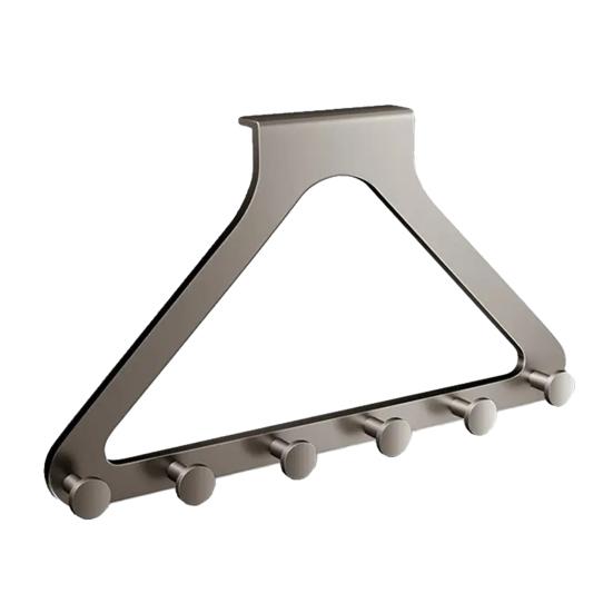 Über-der-Tür Haken Schwerlast 6 Haken Haken Platzsparend Organizer Über die Tür für Mäntel Hüte Schals Handtücher Schlafzimmer Badezimmer Eingangsbereich