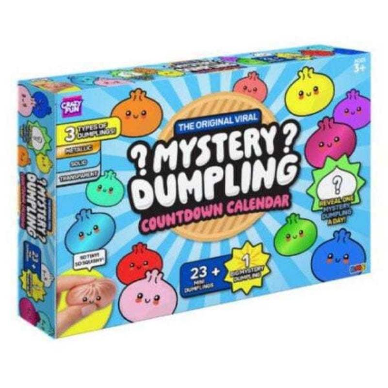 Mystery Dumpling Baozi Blind Box Fidget Spielzeug 24 Tage Adventskalender Stressabbau Gadget Mystery bun calendar