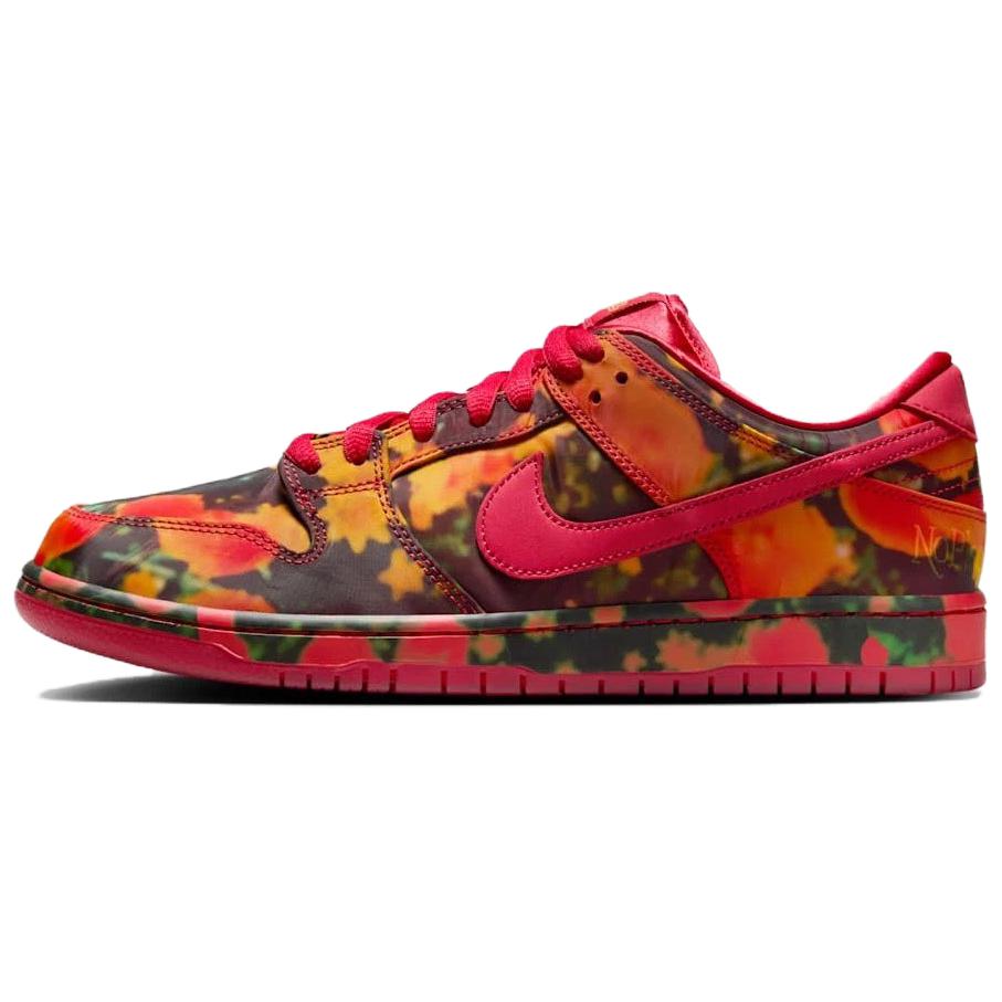 Der Zauberer von Oz x Nike Dunk Low SB Mohnfeld Unisex-Sneakers Rot Varsity-Rot Universitätsgold FZ1291-600 44