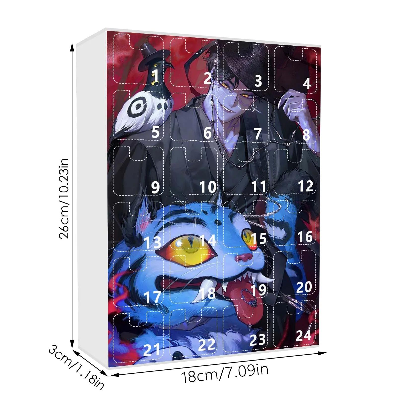 Neuer Kpop Dämonenjäger Adventskalender K Pop Dämonenjäger Rumi Mira Zoey Tiger Weihnachts-Countdown Adventskalender Geschenk 24 Tage style A