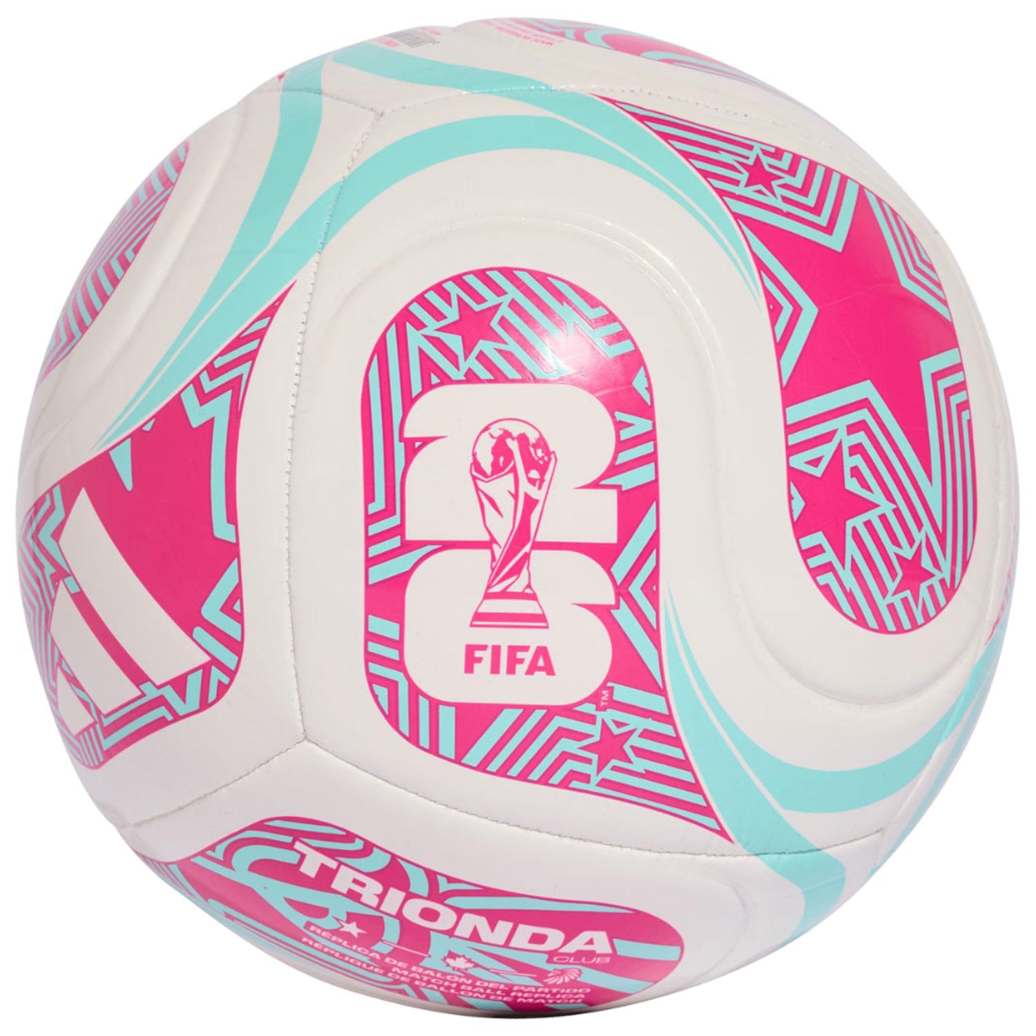 adidas FIFA Weltmeisterschaft 26 Trionda Club Ball, Unisex weiß Fußball 3 weiß