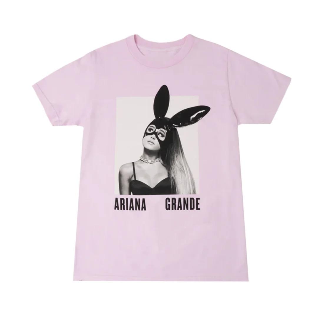 Neues Ariana Grande Rock Weibliche Sängerin 2026 Sommer Baumwolle T-Shirt Kurzarm Herren und Damen T-Shirt für Unisex T-Shirt XXXL