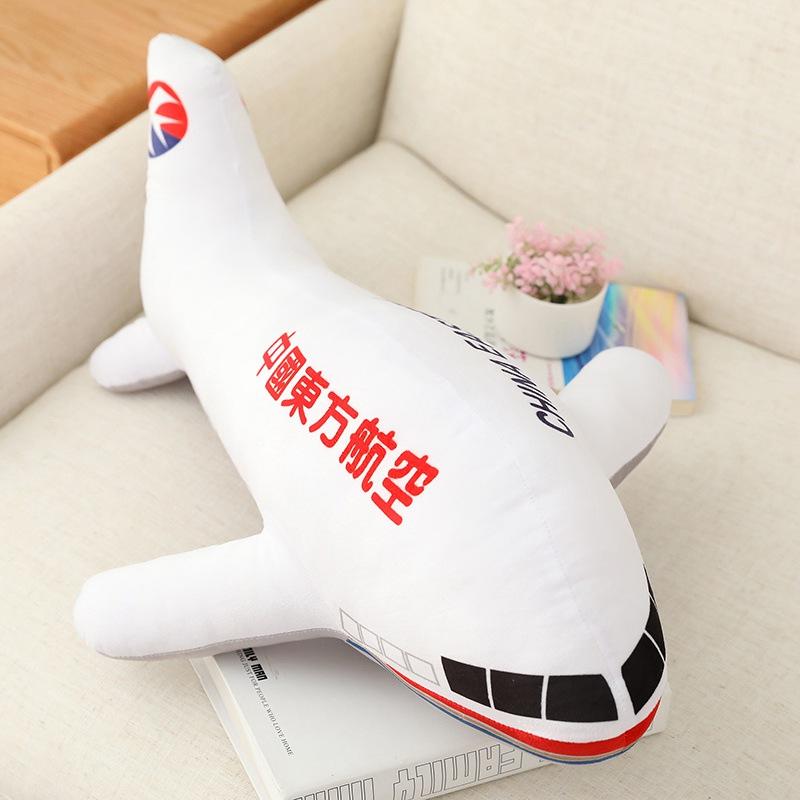 40cm-80cm Simulation Lustiges Flugzeug Plüsch Stofftiere Weiche Cartoon Flugzeug Puppe Nickerchen Kissen Heimdeko Jungen Geburtstagsgeschenke 40cm