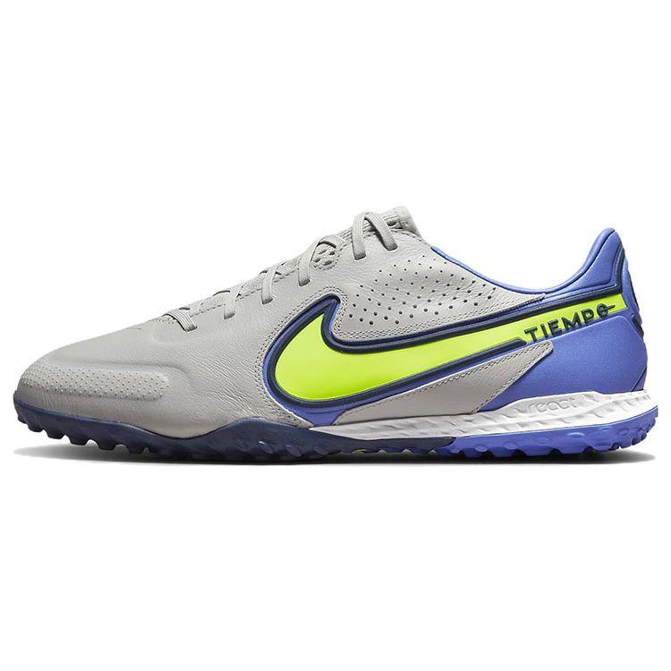 Nike Tiempo Legend 9 React Pro Rundzehen Schnürschuhe TF Kunstrasen Fußballschuhe mit Rutschfestigkeit und Strapazierfähiger Unterstützung Herren Sneaker DA1192-075 44
