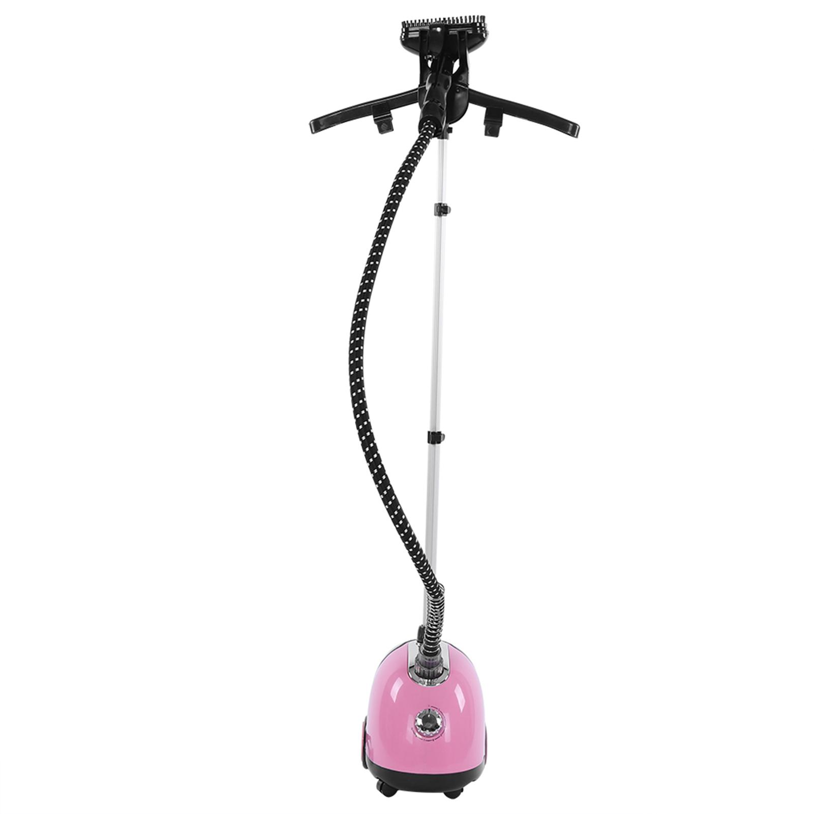 1700W 1,7L Kommerzieller Heim-Dampfgarer für Kleidung Dampfbügeleisen Faltenentferner schwarz