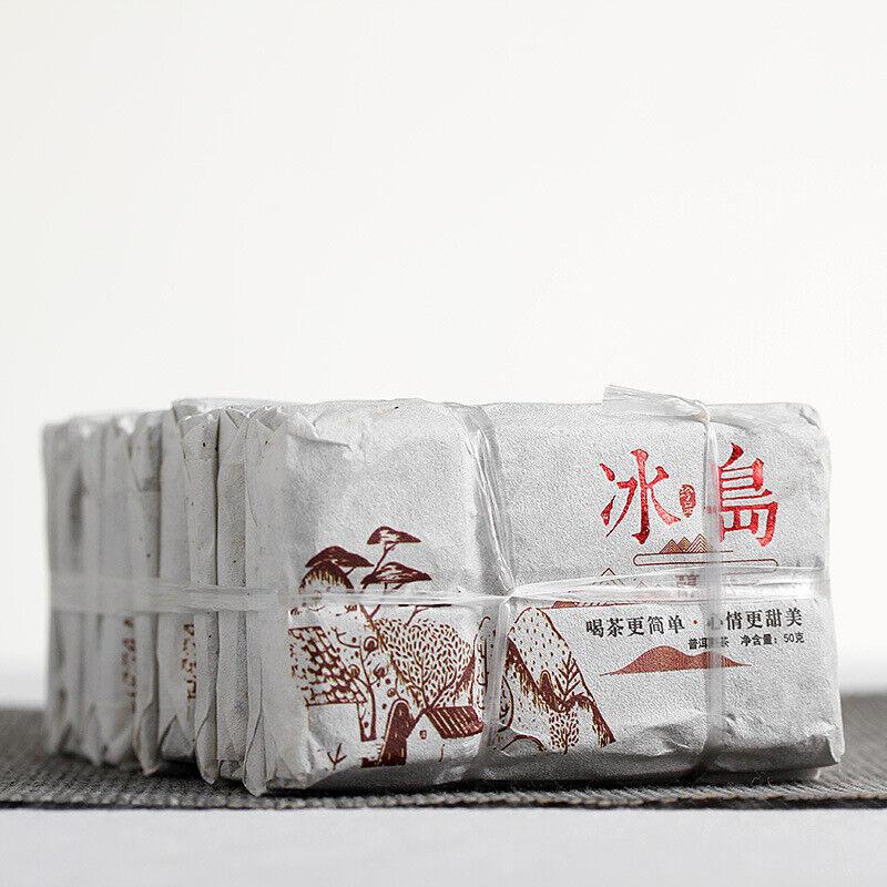 50g Yunnan Puerh Tee Isländischer Alkohol Puerh Reifer Tee Ziegelfrühlingstee