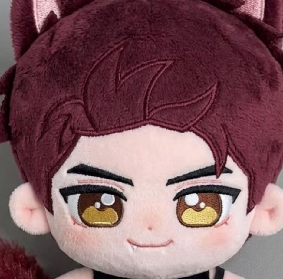 20cm Anime Love And Deepspace Valko Plüschtier Stofftier Valko Mit Schwanz Verkleidungs-Plüschpuppe Körper Spielzeug Sammlerfigur Weihnachtsgeschenke No Skeleton