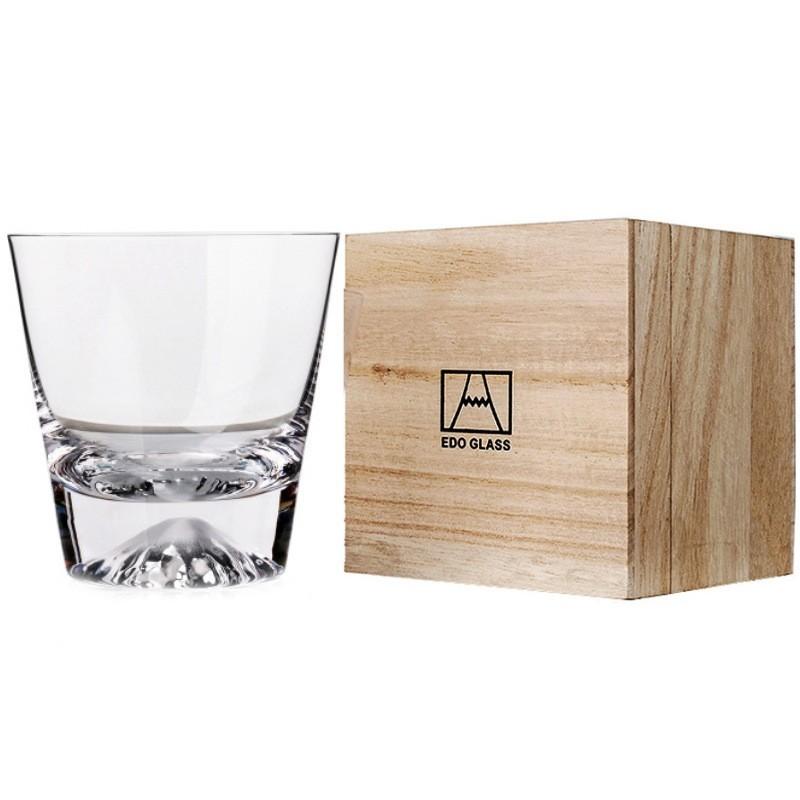 1PC Transparent Schnee Berg Tasse Japanischen Mount Fuji Whisky Glas Tasse Frühstück Milch Trinken Bier Wein Fruchtsaft Tassen Geschenk 300ML beige