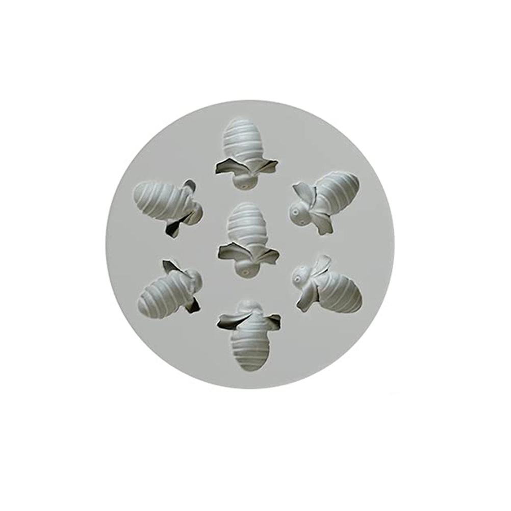 Biene Silikonform Waben Fondant Kuchenform Bienenstock Backformen Kuchen Dekorationsform für L(for 6.5-9kg)