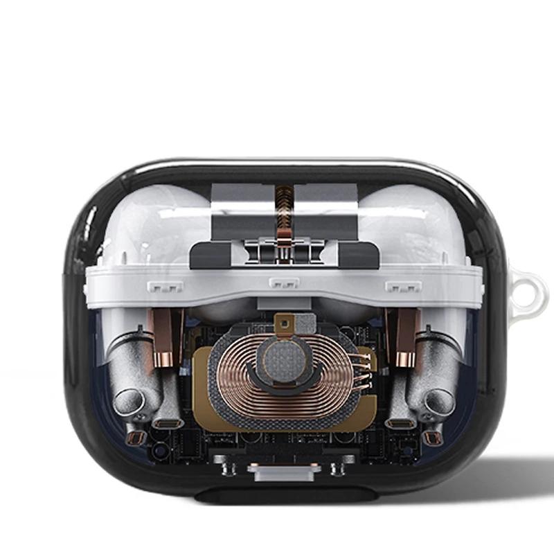 Für AirPods Pro 2 Fall Luxus 3D technologie Kopfhörer Fall für AirPods 1 2 3 Pro Lade Box Silikon Weiche Fall für airPods Pro for AirPods 1 2