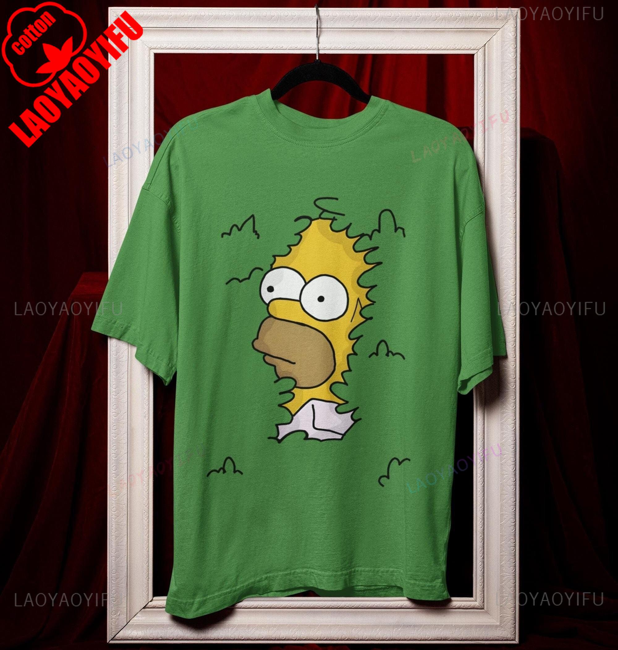 Duff Bier Unisex T-Shirt Fan Geschenk Moe's Bar Trinken Homer Simpson Duffman Bekleidung Lustiges TV-Show T-Shirt Vintage Cartoon Merch Baumwolle 4XL