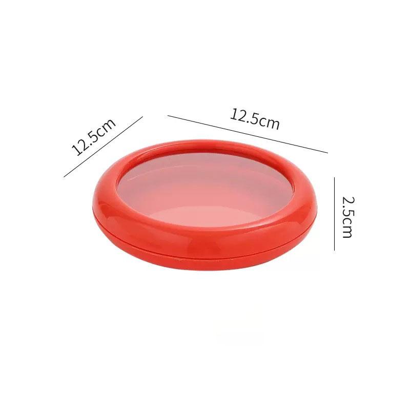 Lebensmittel Obst Gemüse Wiederverwendbare luftdichte Frischhaltebox für Obst und Gemüse Leicht zu reinigende Küchenhelfer rot