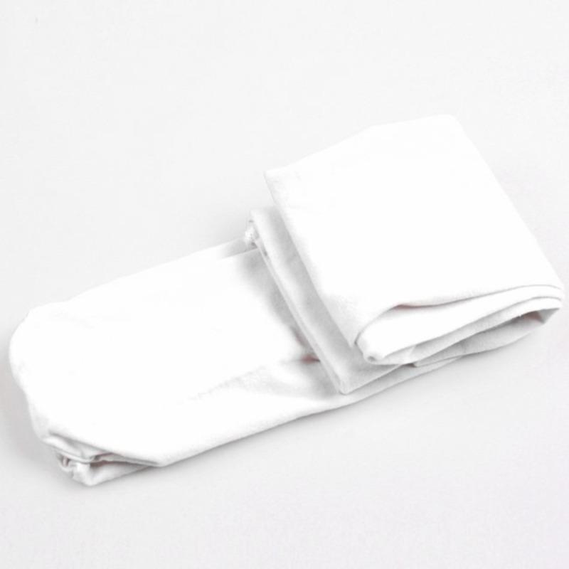 Mode Niedliche Kinder Bonbonfarbe Samt Strumpfhose Baby Stretch Hose Skinny Hose Tanzstrumpfhose Strumpfhose Strumpf 4-7 years old weiß