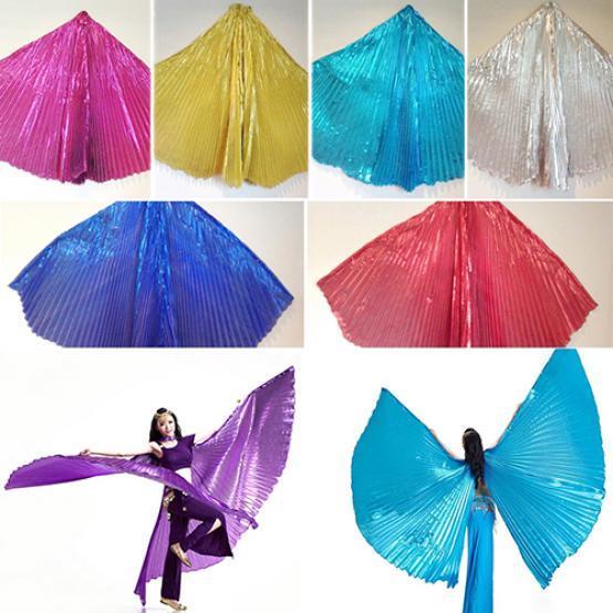 Damenmode Ägyptischer Bauchtanz Professioneller Kostümflügel gold