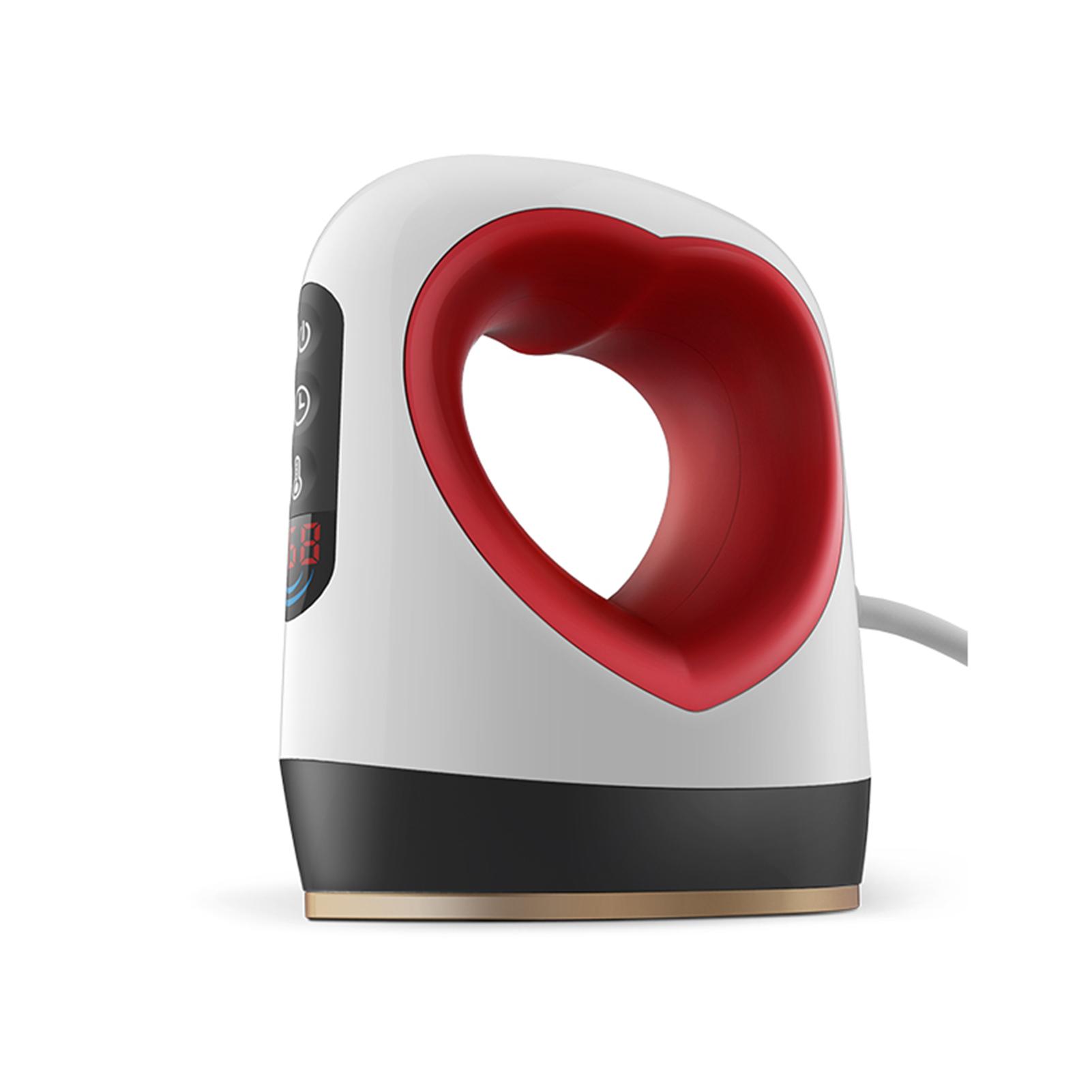 Mini-Heißpressmaschine, T-Shirt-Druck, einfache Erwärmung, Transferpresse, Bügeleisen, Maschinen für Kleidertaschen without vibration motor e weiß