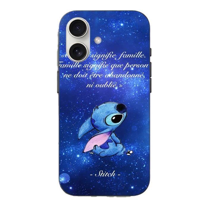 Handyhülle Iphone 16 Stitch Disney Stitch Cute Ohana bedeutet Familie