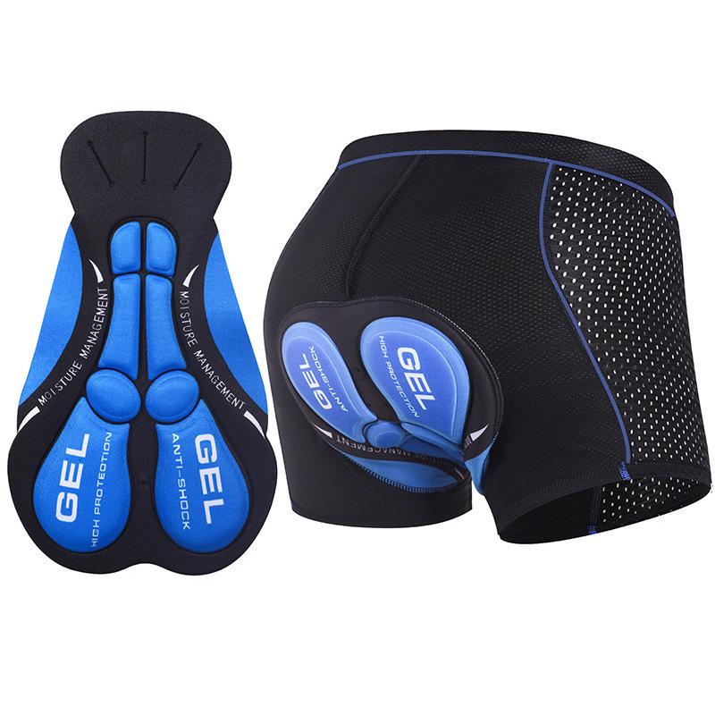 Herren Schnelltrocknende Gepolsterte Radhose für Mountainbike und Rennrad XL