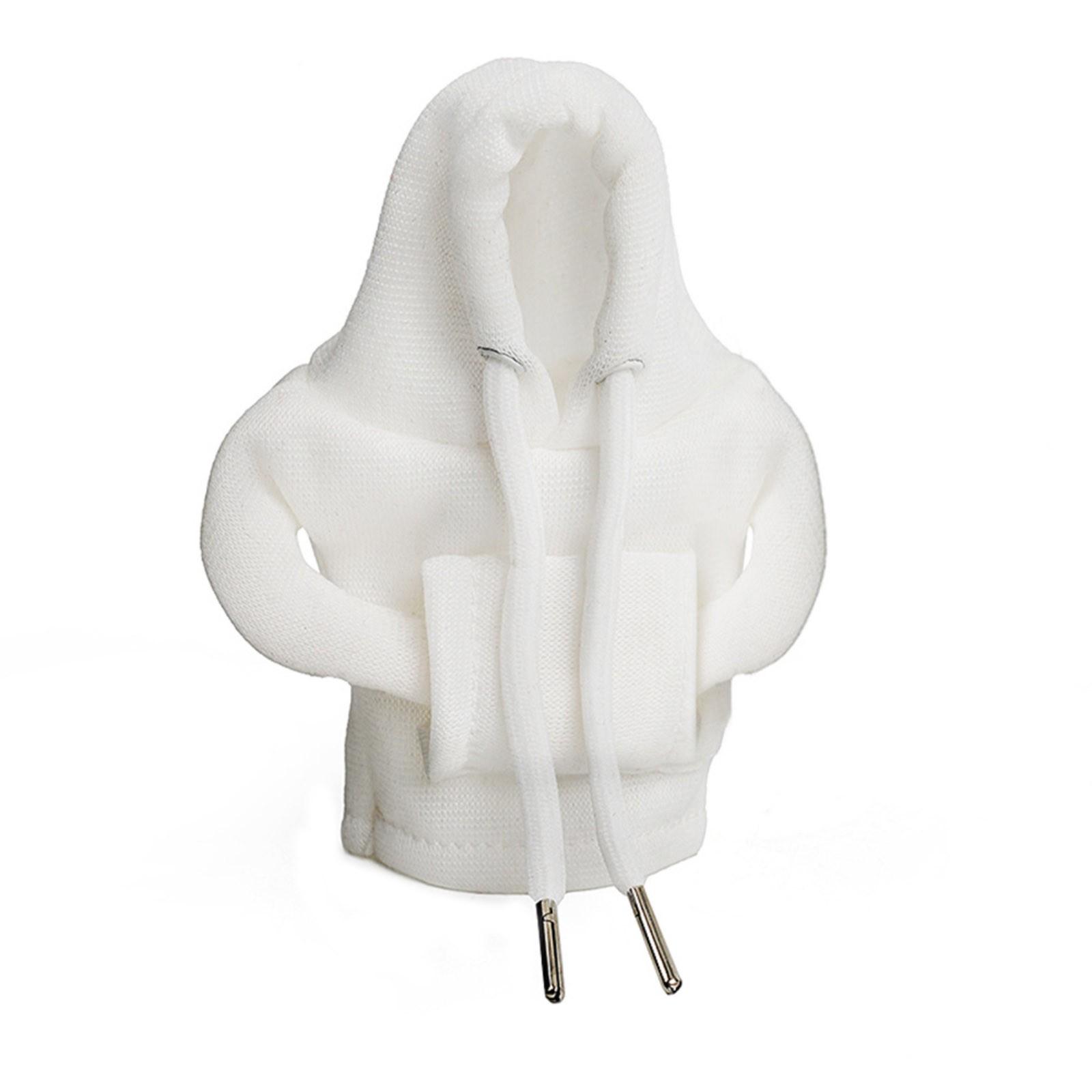 Auto Kreative Schalthebel Dekoration Hoodie Sweatshirt Schalthebel Dekoration Hoodie One Size weiß