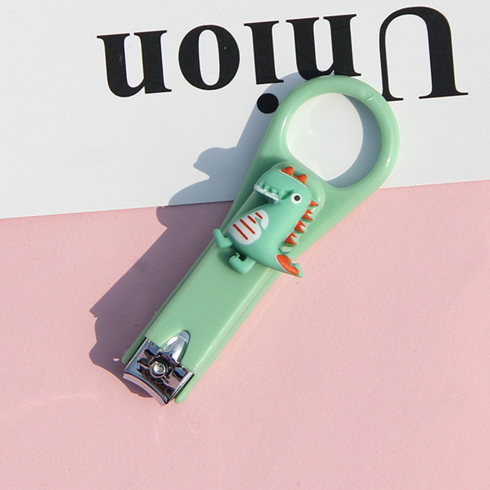 Cartoon Nagelknipser Edelstahl Fingernagel Zehennagelknipser Nagelschneider für ErwachseneRana