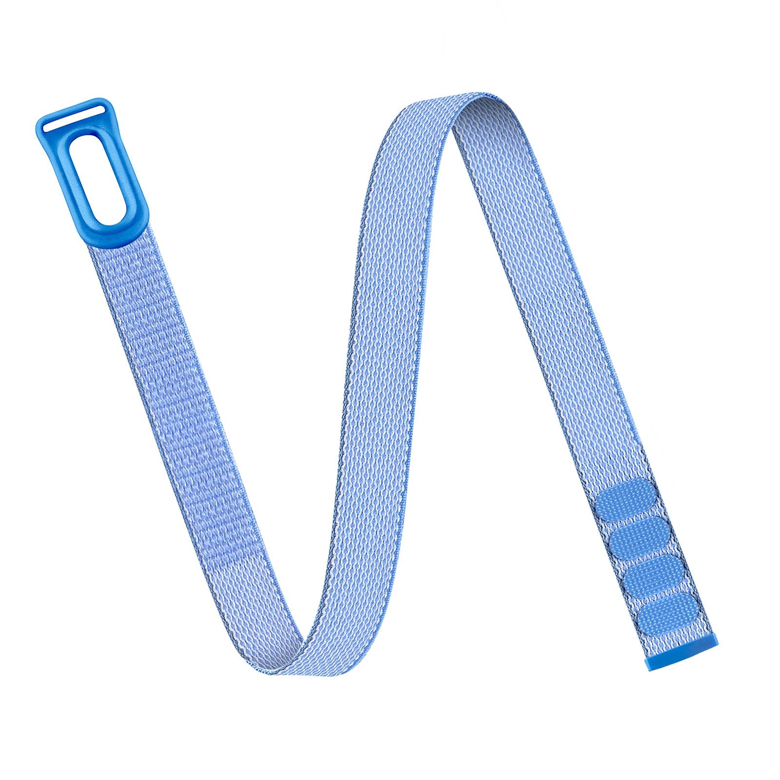 Fitbit Air Armband Google Sport Fitness Tracker Nylon Gewebt Atmungsaktiv Uhrenarmband Verstellbar Weich Handgelenkband Zum Laufen Long 500mm lavendel