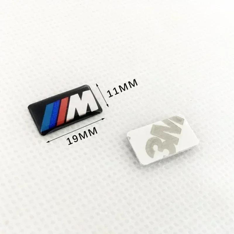 Mpower Mtech Emblem Abzeichen Rad BMW Autoaufkleber Für BMW E90 E60 F30 F10 G01 G20 G30 E84 F48 F39 F25 G01 F15 G05 Dekoration Abdeckung 4pcs