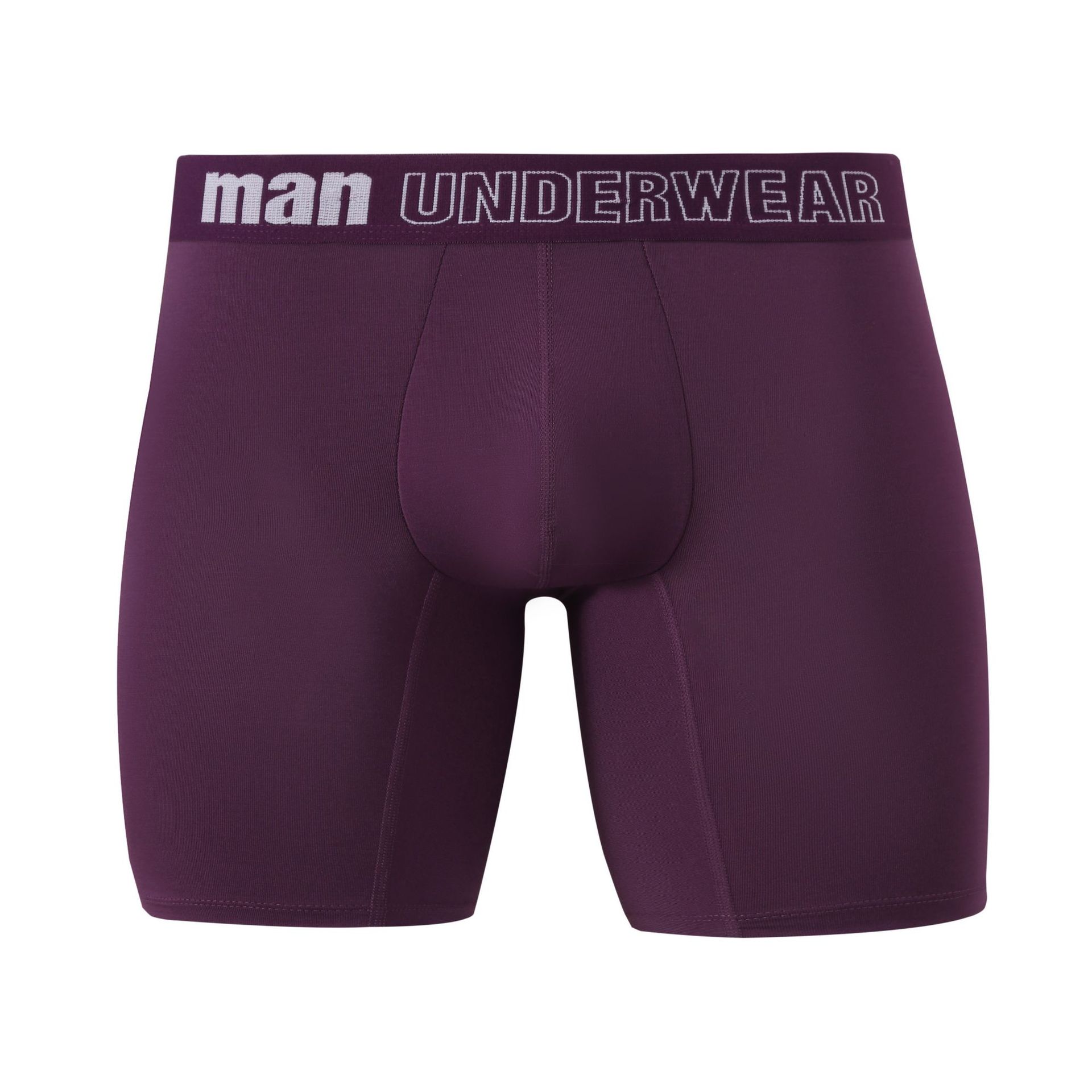 1 Pcs Sommer Große Größe Männer Unterwäsche Boxer Briefs Höschen Mode Knickers Bambus Faser Unterhose Antibakterielle Unterwäsche L violett