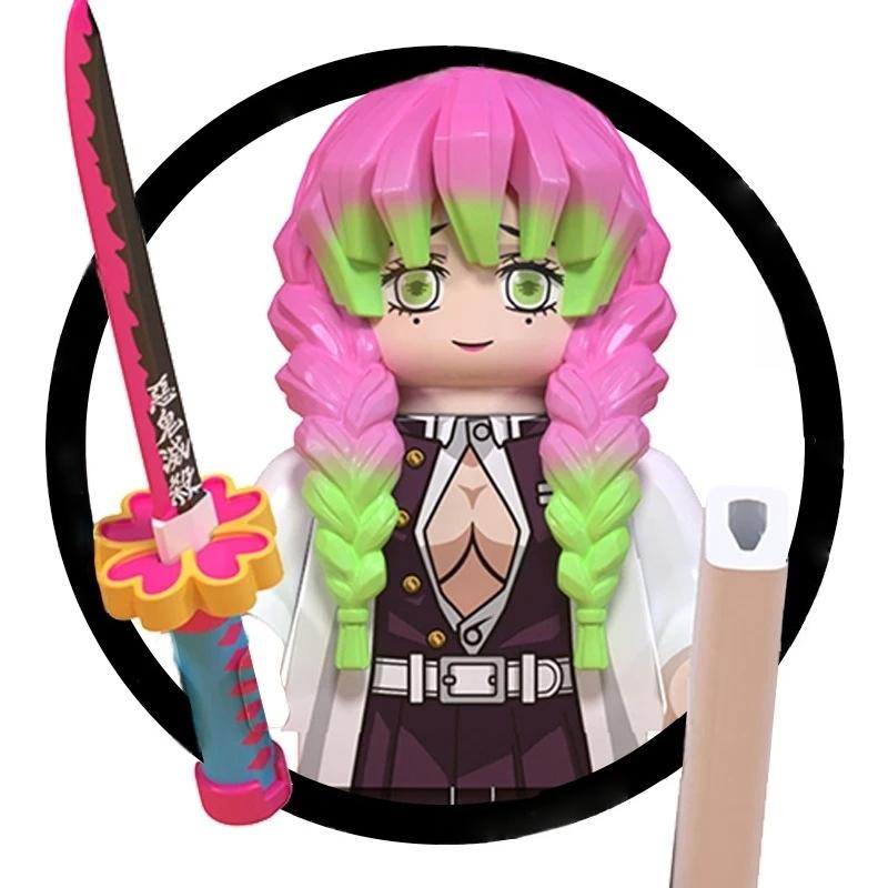 WM6137 WM6138 WM6162 Demon Slayer Klinge Bausteine Mini Actionfigur Zubehör Weihnachtsgeschenke
