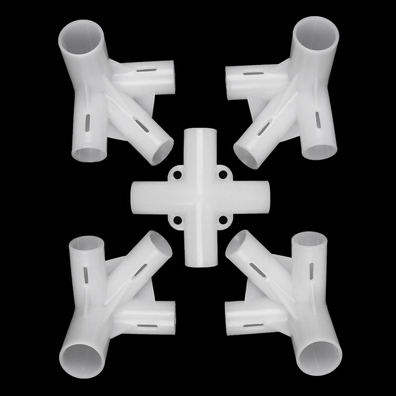 Für 3x3m Pavillon Markise Zelt Füße Ecke Mittelverbinder 25/19mm Zeltverbinder 9pcs