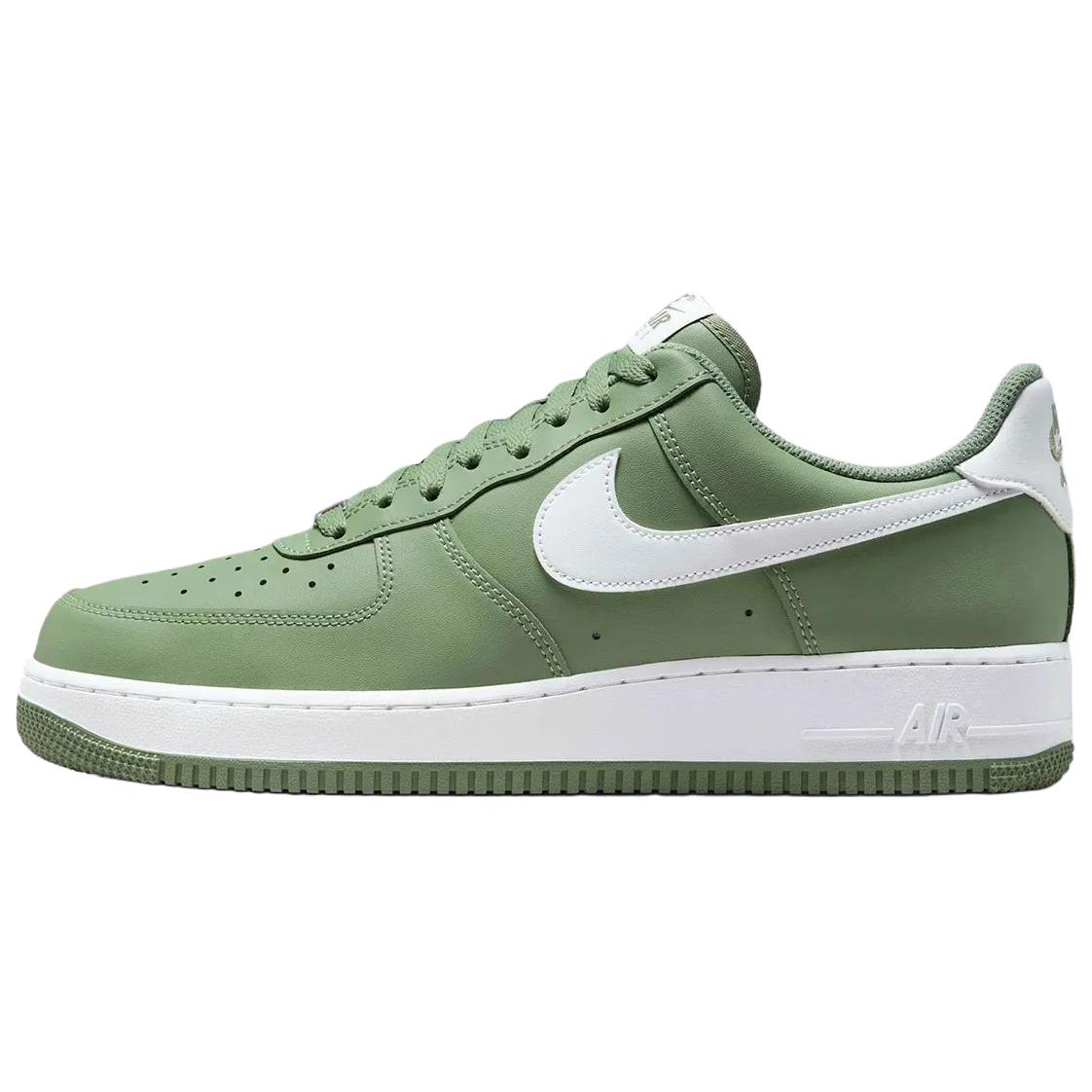 Nike Air Force 1 Mode Vielseitige Low-Top-Sneaker Herren-Sneaker Grün Weiß FJ4146-301 39