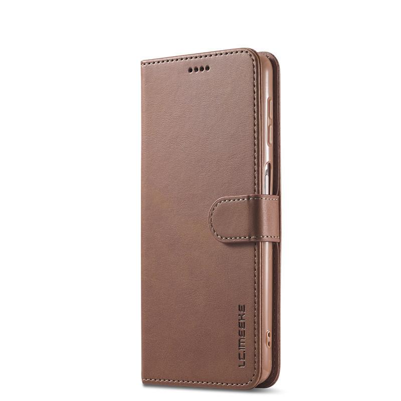 Fall Für Samsung Galaxy A04S Fall Leder Vintage Telefon Fall Auf Samsung A04 Fall Flip Magnetische Brieftasche Abdeckung Für Samsung A 04 04S Galaxy A04 dunkelbraune