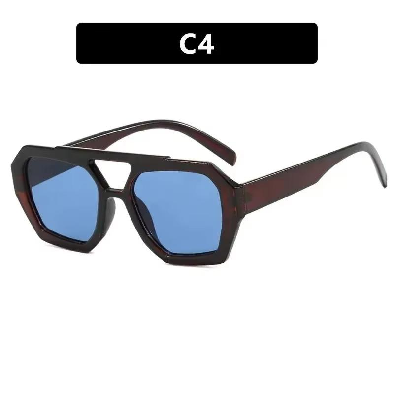 Retro Doppelstege Damen Sonnenbrillen Großer Rahmen Leopard Braun Farbverlauf Brillen Mode Luxus Designer Sonnenbrillen Herren Shades